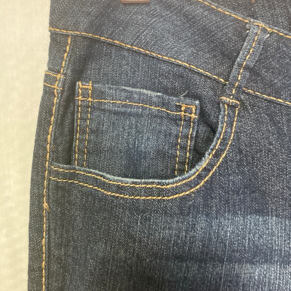 Paris Blues Size 11 Blue Stretch Denim Embroided Back Pocket Jeans - Picture 7 of 11